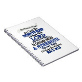 Carnet Le RA de la prière du guerrier (Côté Droit)