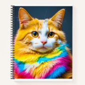 Carnet le rainbow cat (Devant)