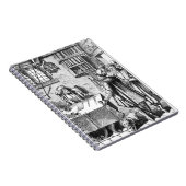 Carnet Le récepteur des impôts, après une gravure sur (Côté Droit)