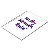Carnet Le règne des femmes malveillantes (Côté gauche)