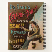 Carnet Le remède à la catastrophe du Dr Sage (Dos)