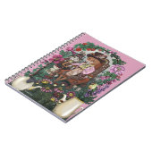 Carnet Le renard lunaire a fait le chapeau Alice au pays (Côté gauche)