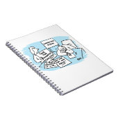 Carnet Le responsable marketing endure un argumentaire de (Côté Droit)