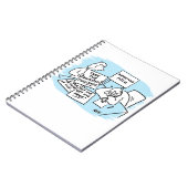 Carnet Le responsable marketing endure un argumentaire de (Côté gauche)