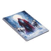 Carnet Le roi de l'hiver arrive.  (Côté Droit)