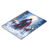 Carnet Le roi de l'hiver arrive.  (Côté gauche)