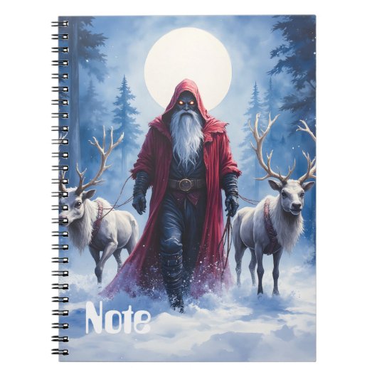 Carnet Le roi de l'hiver arrive.  (Devant)