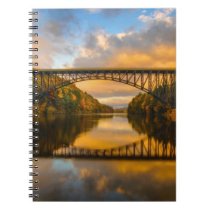 Carnet Le Roi français Bridge dans l'automne