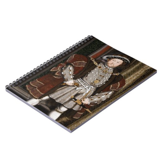 Carnet Le Roi Henry VIII de l'Angleterre (Côté gauche)