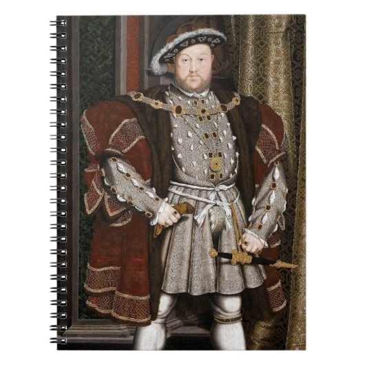 Carnet Le Roi Henry VIII de l'Angleterre (Devant)
