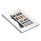 Carnet Le Roi Noir La Pièce La Plus Importante Dans Le Je (Côté Droit)