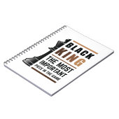 Carnet Le Roi Noir La Pièce La Plus Importante Dans Le Je (Côté gauche)