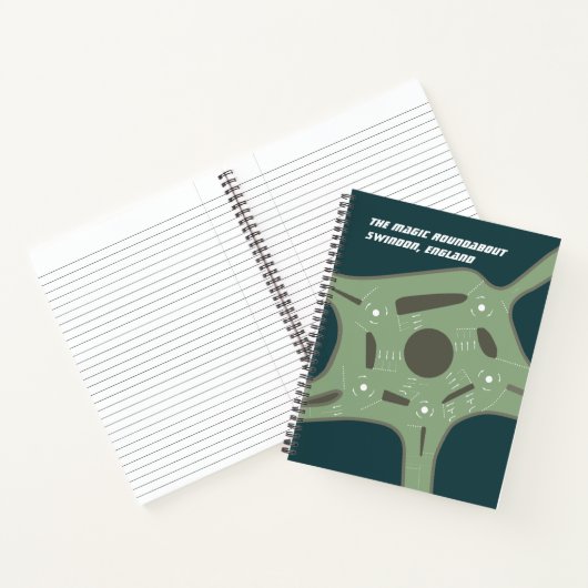 Carnet Le rond-point magique, Swindon, Angleterre (Intérieur)