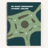 Carnet Le rond-point magique, Swindon, Angleterre (Devant)