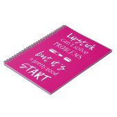 Carnet Le rouge à lèvres ne peut pas résoudre des (Côté gauche)