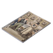 Carnet Le salon de Cribb : Tom présentant Jerry et la (Côté gauche)