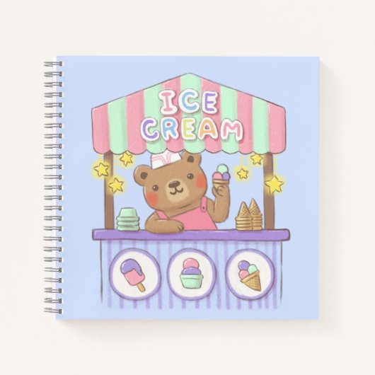 Carnet Le salon de glace de Teddy (Devant)