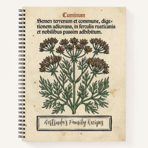 Carnet Le Secret du Marchand d'Épices : Le Cumin Médiéval