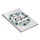 Carnet Le Seigneur Est Mon Berger | Psaume 23:1 Verse de (Côté Droit)