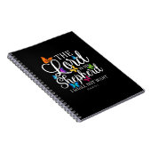 Carnet Le Seigneur Est Mon Pasteur Papillon Art (Côté Droit)