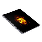 Carnet Le Seigneur souriant Bouddha Gold et Noir (Côté Droit)
