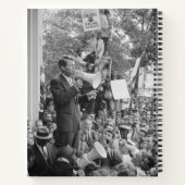 Carnet Le sénateur Robert Kennedy en campagne pour le pré (Dos)
