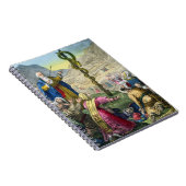 Carnet Le serpent d'airain, d'une bible imprimée par (Côté Droit)