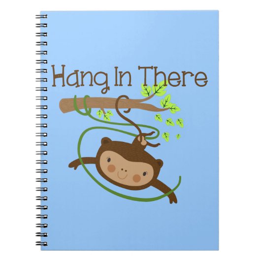 Carnet Le singe accroche là (Devant)