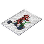 Carnet Le singe de queue sur le vélo (Côté gauche)