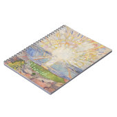 Carnet Le soleil par Edvard Munch (Côté gauche)