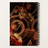 Carnet Le son de la musique Art Abstrait (Verso)