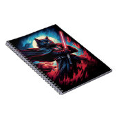 Carnet Le Stardust Samurai | Guerrier de chat cosmique (Côté Droit)