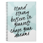 Carnet Le support fort, soit vous-même citation de (Devant)