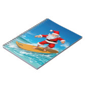 Carnet Le surf du Père Noël (Côté gauche)