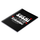 Carnet Le Sushi Est Ma Saint Valentin (Côté gauche)