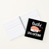 Carnet Le sushi est ma Saint Valentin, sushi (Intérieur)