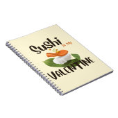 Carnet Le sushi est ma Saint Valentin, sushi (Côté Droit)