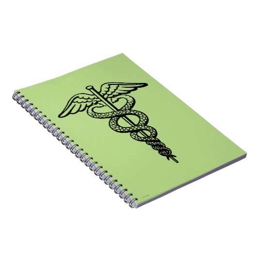 Carnet Le symbole de caducée (Côté Droit)