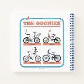 Carnet Le tableau des vélos de Goonies (Dos)