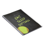 Carnet Le tableau mangent le base-ball de sommeil (Côté Droit)
