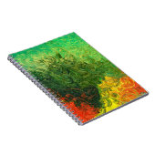 Carnet le tableau peint à l'huile. peinture à l'huile arr (Côté Droit)