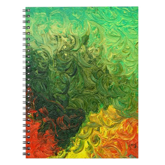 Carnet le tableau peint à l'huile. peinture à l'huile arr (Devant)