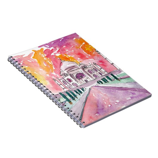 Carnet Le Taj Mahal Inde (Côté Droit)