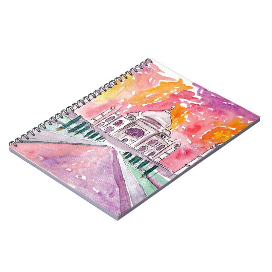 Carnet Le Taj Mahal Inde (Côté gauche)