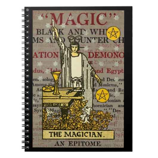 Carnet Le Tarot magicien (Devant)