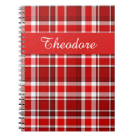 Le tartan blanc rouge | de plaid ajoutent votre