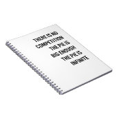 Carnet Le tarte est assez grande citation (la couleur (Côté Droit)