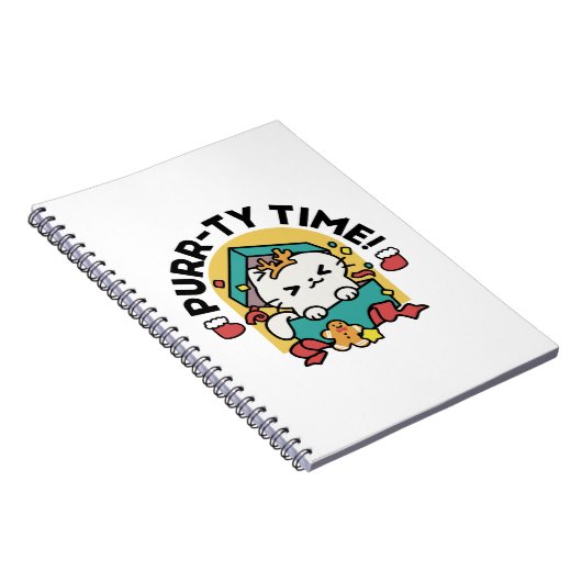 Carnet Le temps de la pub ! - Conception de Noël Festive  (Côté Droit)