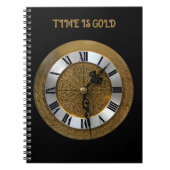 Carnet Le temps est de l'or (Devant)