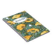 Carnet Le texte du Populaire Jaune Art Nouveau (Côté Droit)